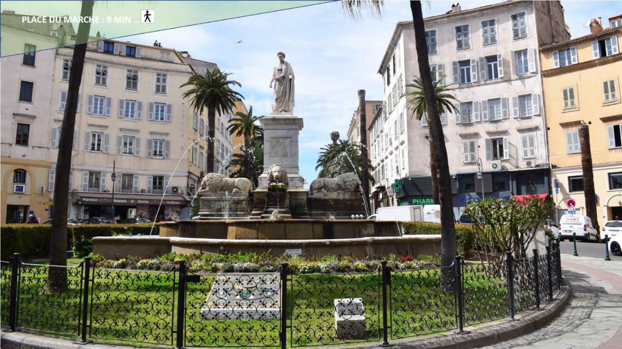 Centre Ajaccio ☆ Wifi ☆ Clim ☆ Plages Exterior photo