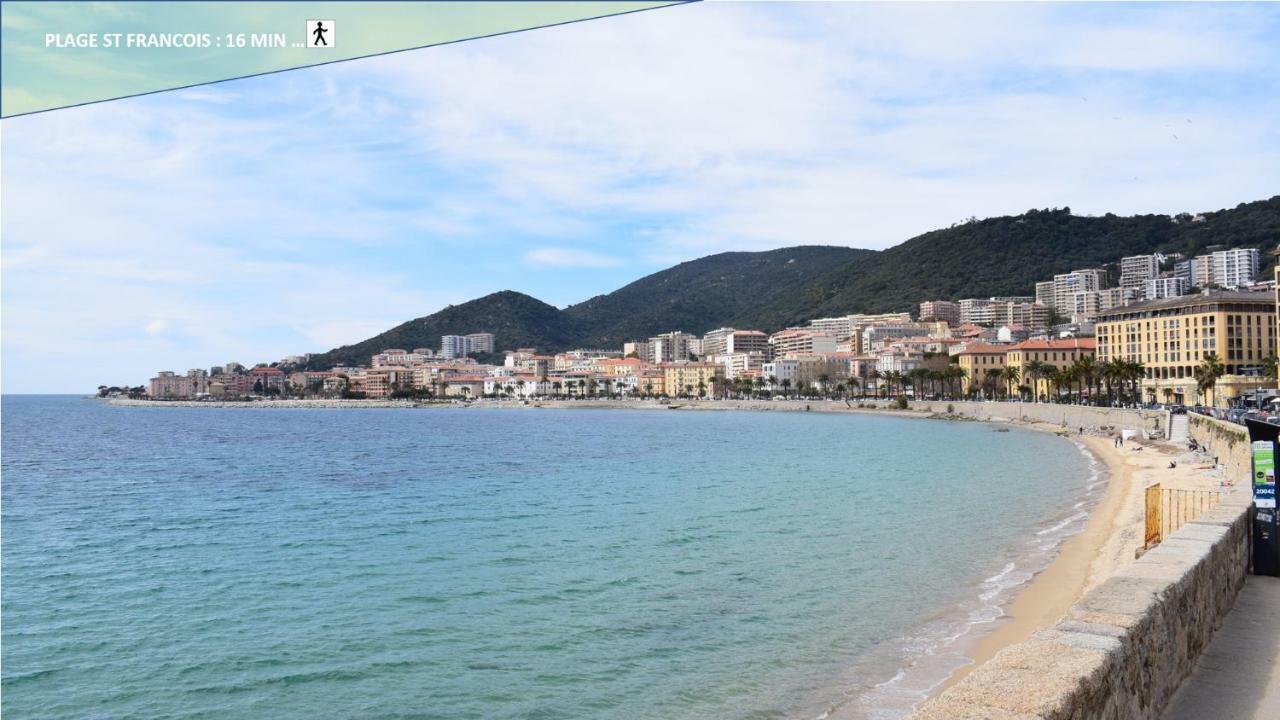 Centre Ajaccio ☆ Wifi ☆ Clim ☆ Plages Exterior photo