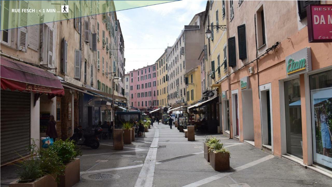 Centre Ajaccio ☆ Wifi ☆ Clim ☆ Plages Exterior photo